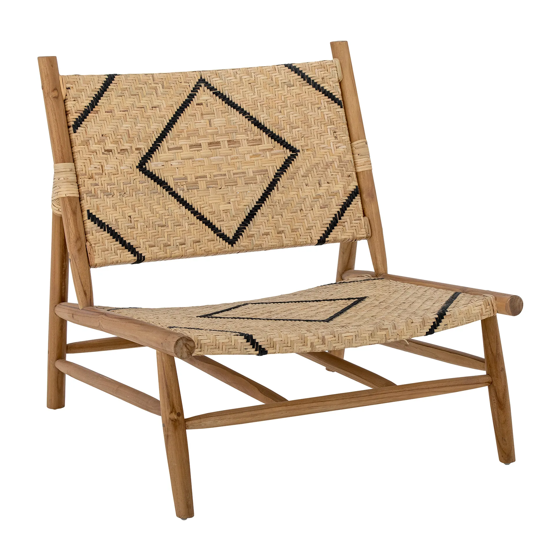 Lennox lounge chair, Natural-teak Bloomingville