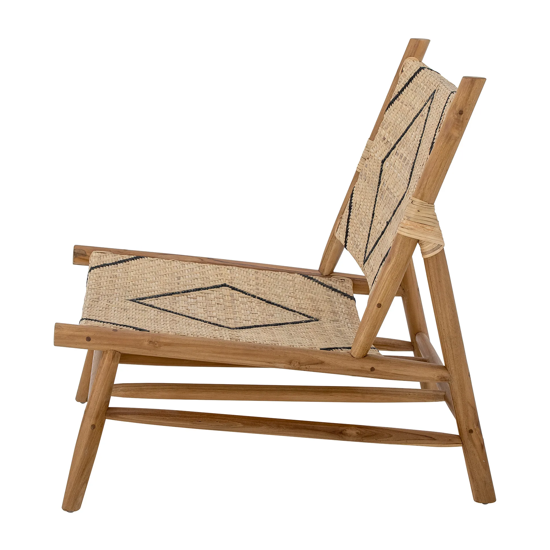 Lennox lounge chair, Natural-teak Bloomingville