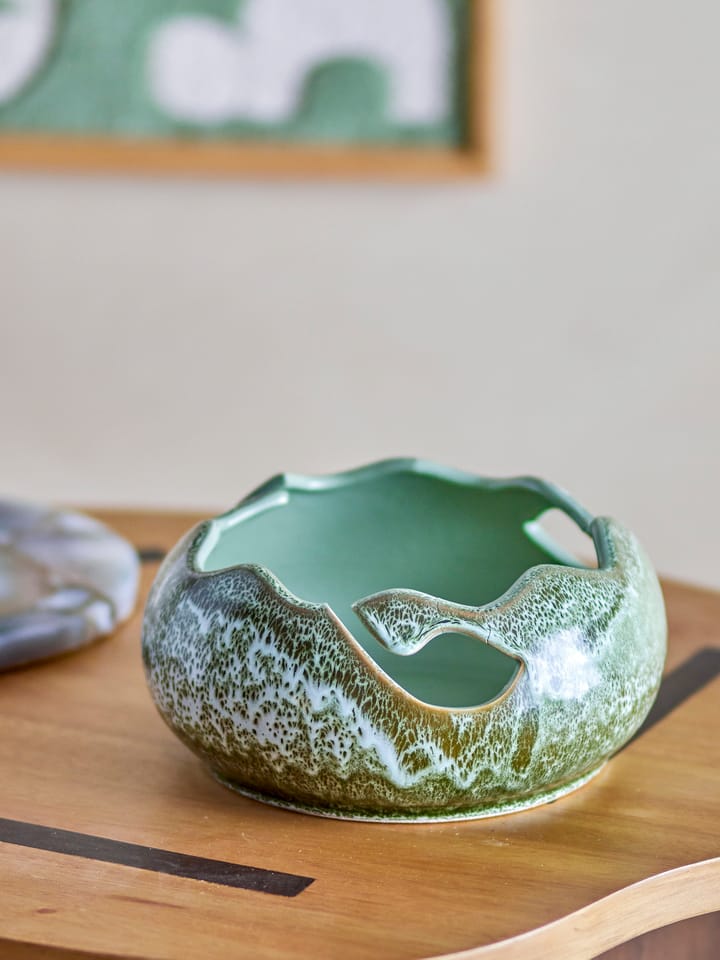 Leonas Deco decorative bowl Ø25,5 cm - Green - Bloomingville