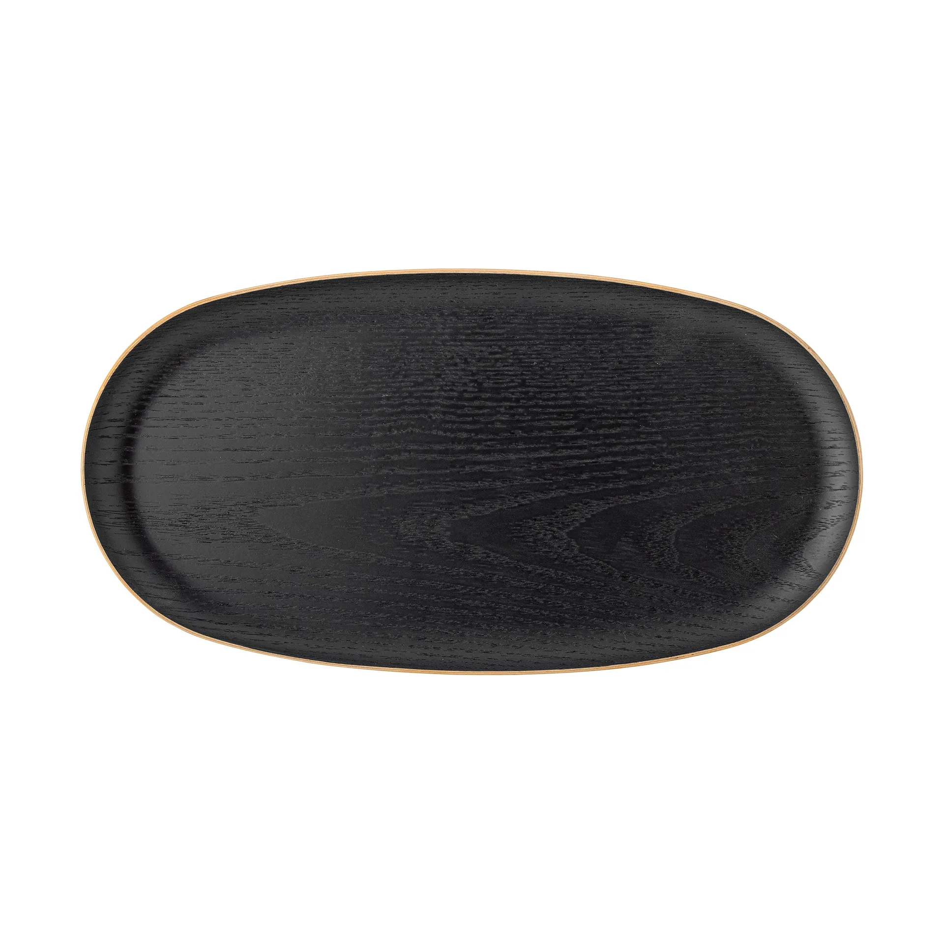 Leyton tray 18x34 cm, Black oak Bloomingville