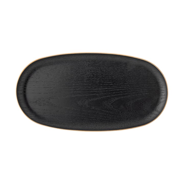 Leyton tray 18x34 cm - Black oak - Bloomingville