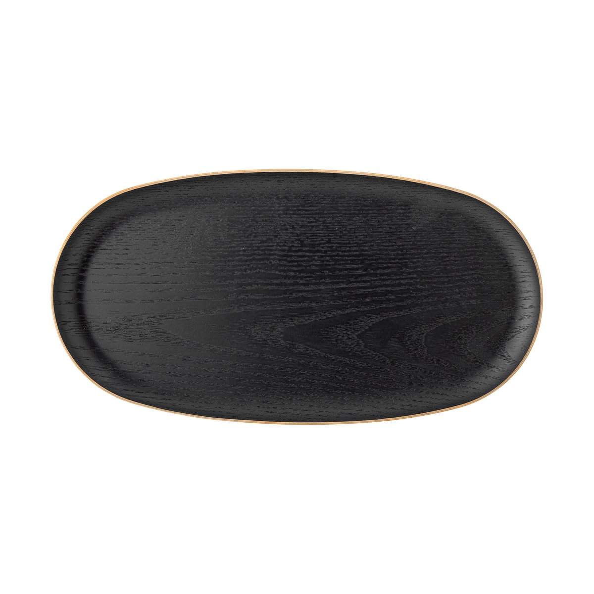 Bloomingville Leyton tray 18x34 cm Black oak | Scandinavian Design | Trays | Black