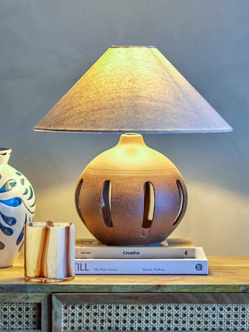 Liana table lamp Ø40,5x40,5 cm - Brown - Bloomingville