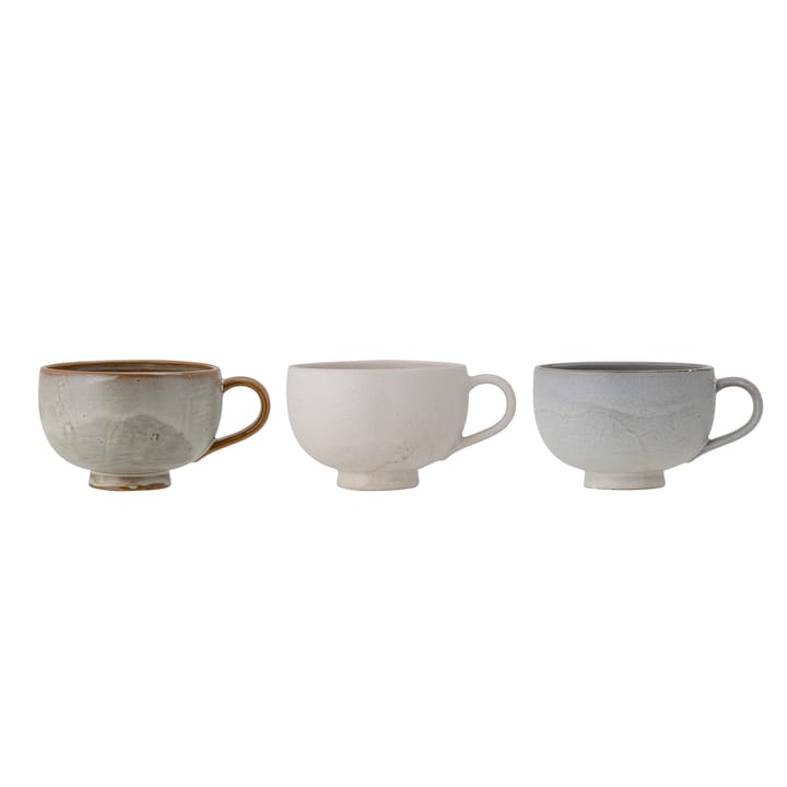 Lila cup set om 3 - grey - Bloomingville