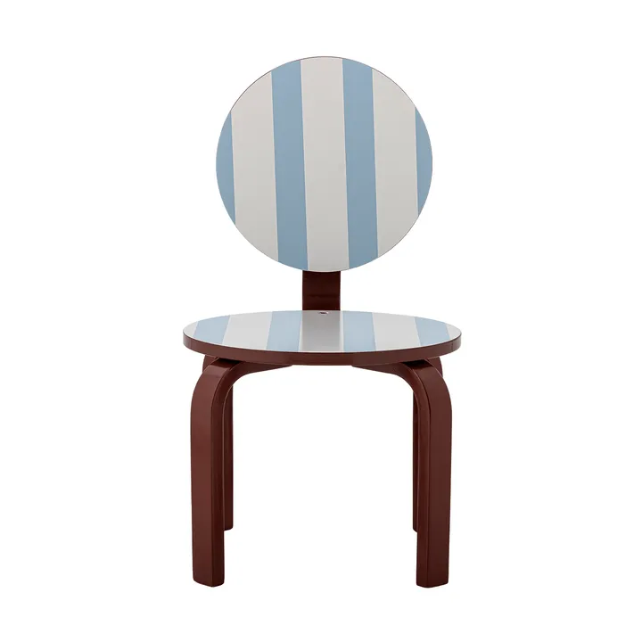 Liova chair - Multi, light blue-white-brown - Bloomingville