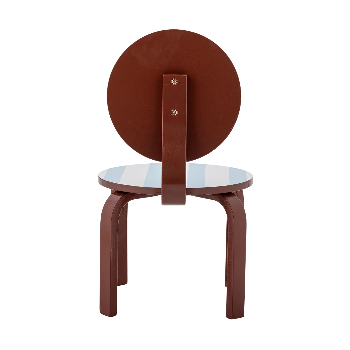 Liova chair, Multi, light blue-white-brown Bloomingville