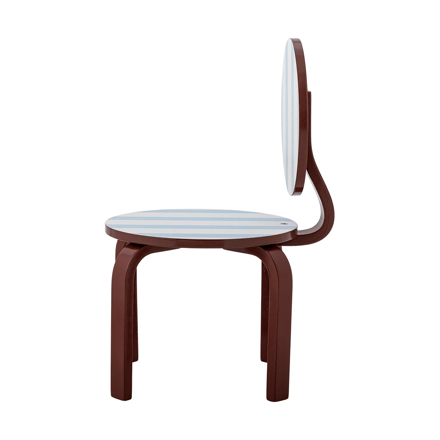 Liova chair, Multi, light blue-white-brown Bloomingville
