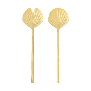 Loreta salad cutlery 2 pieces - Gold - Bloomingville