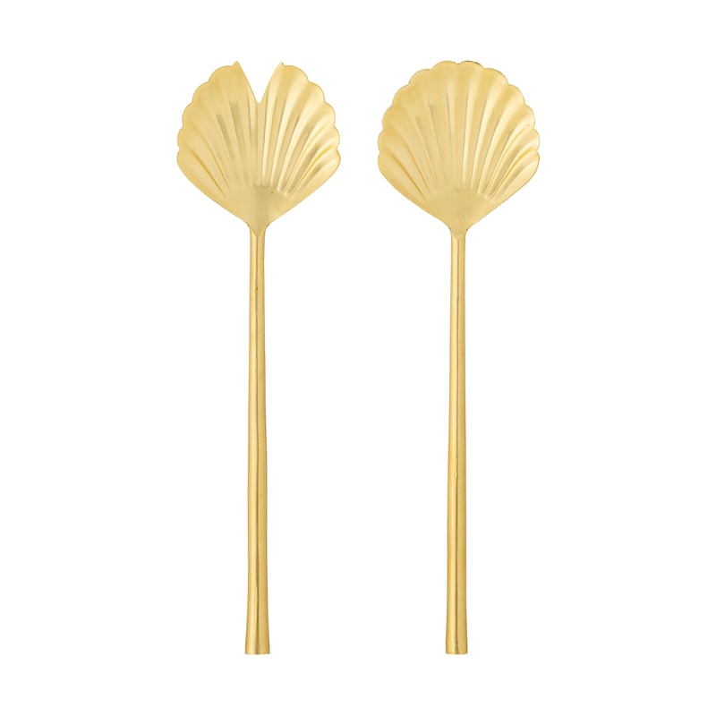 Bloomingville Loreta salad cutlery 2 pieces Gold