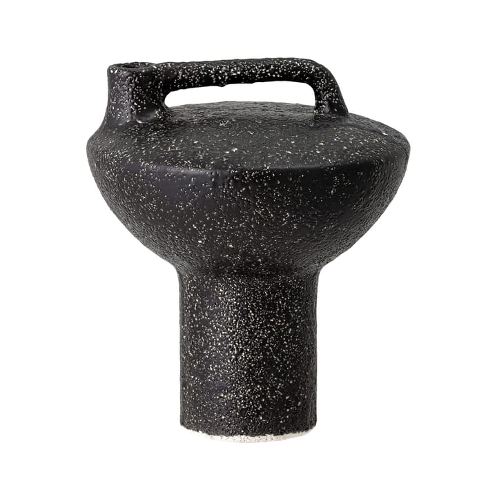 Lori vase terracotta 19.5 cm - black - Bloomingville