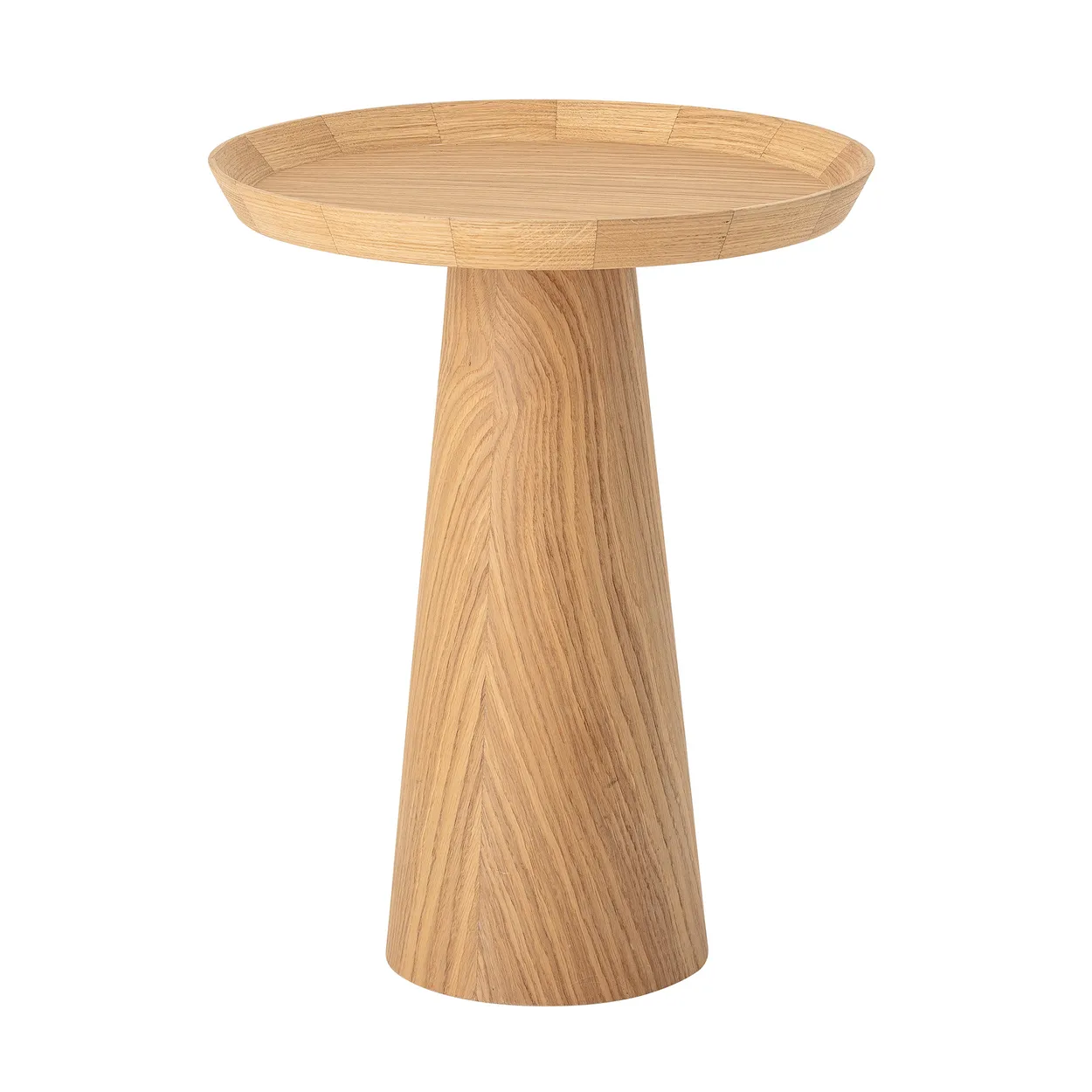 Bloomingville Luana side table o44 cm oak | Scandinavian Design | Side tables | Gold-coloured