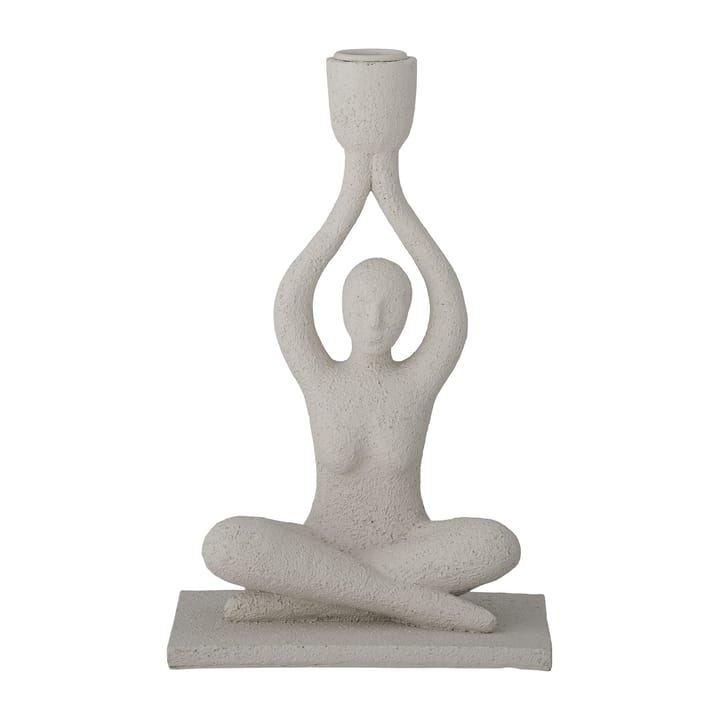Lucie candle sticks 24 cm - White - Bloomingville