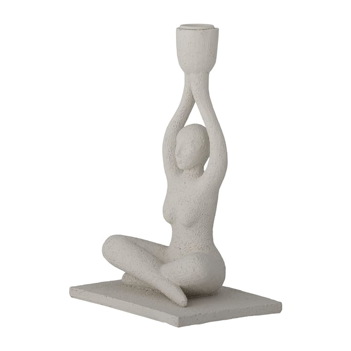 Lucie candle sticks 24 cm - White - Bloomingville