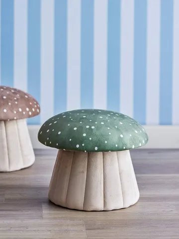 Lue pouf Ø37x30 cm - Blue - Bloomingville