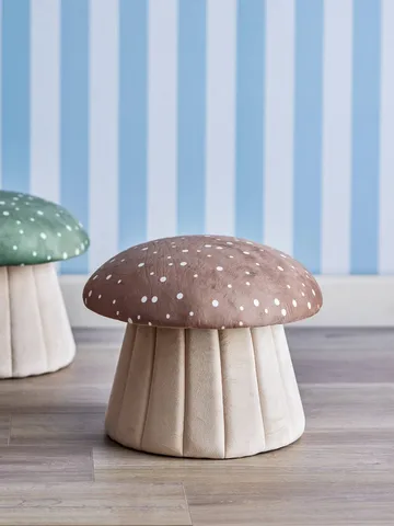 Lue pouf Ø37x30 cm - Brown - Bloomingville