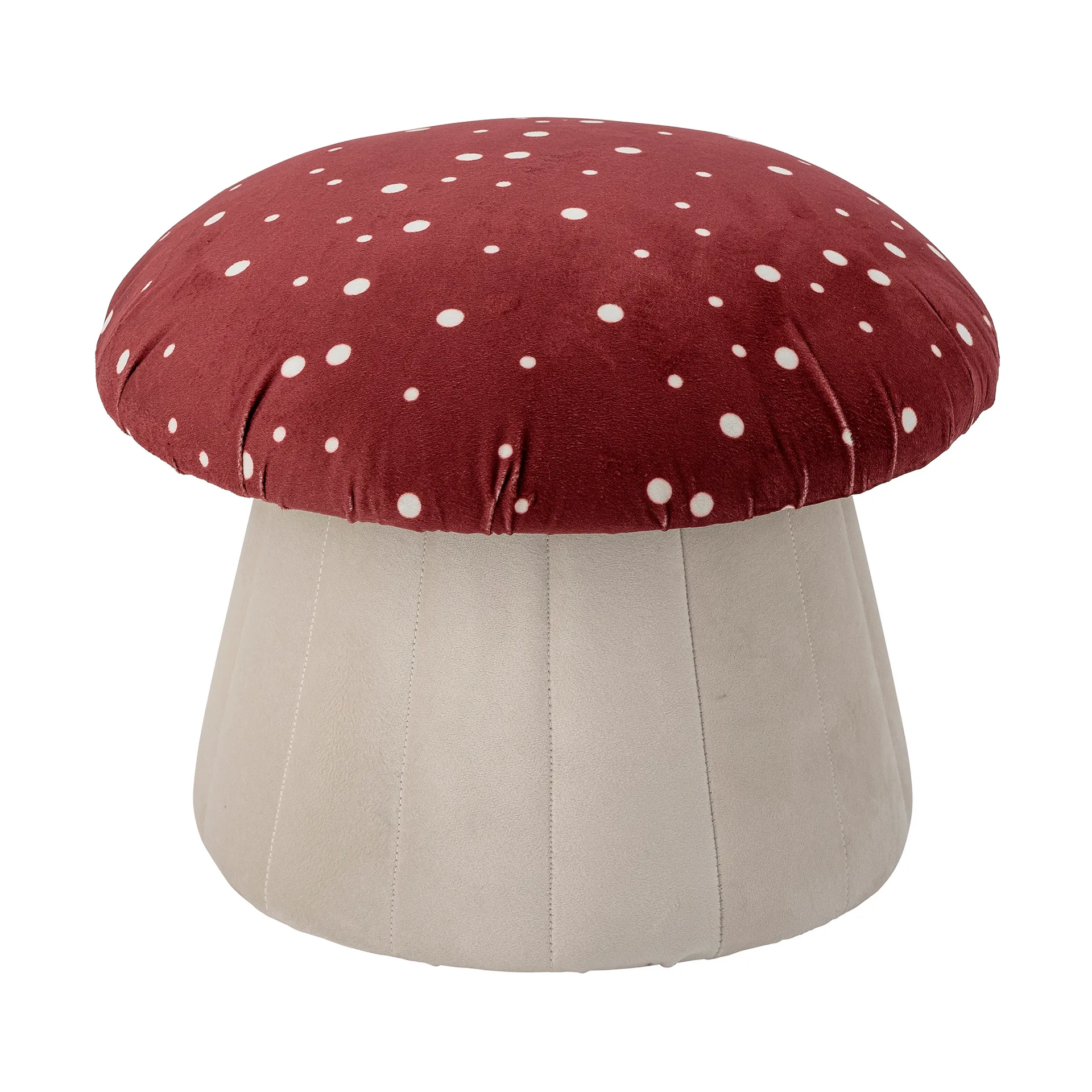 Lue pouf Ø37x30 cm, Red Bloomingville