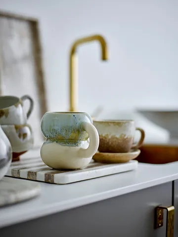 Luna cup 4-pack - Blue - Bloomingville