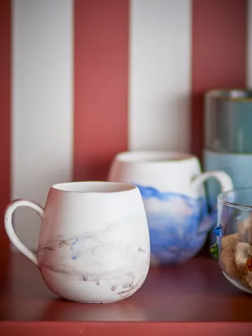 Lyre cup 4-pack - Brown - Bloomingville