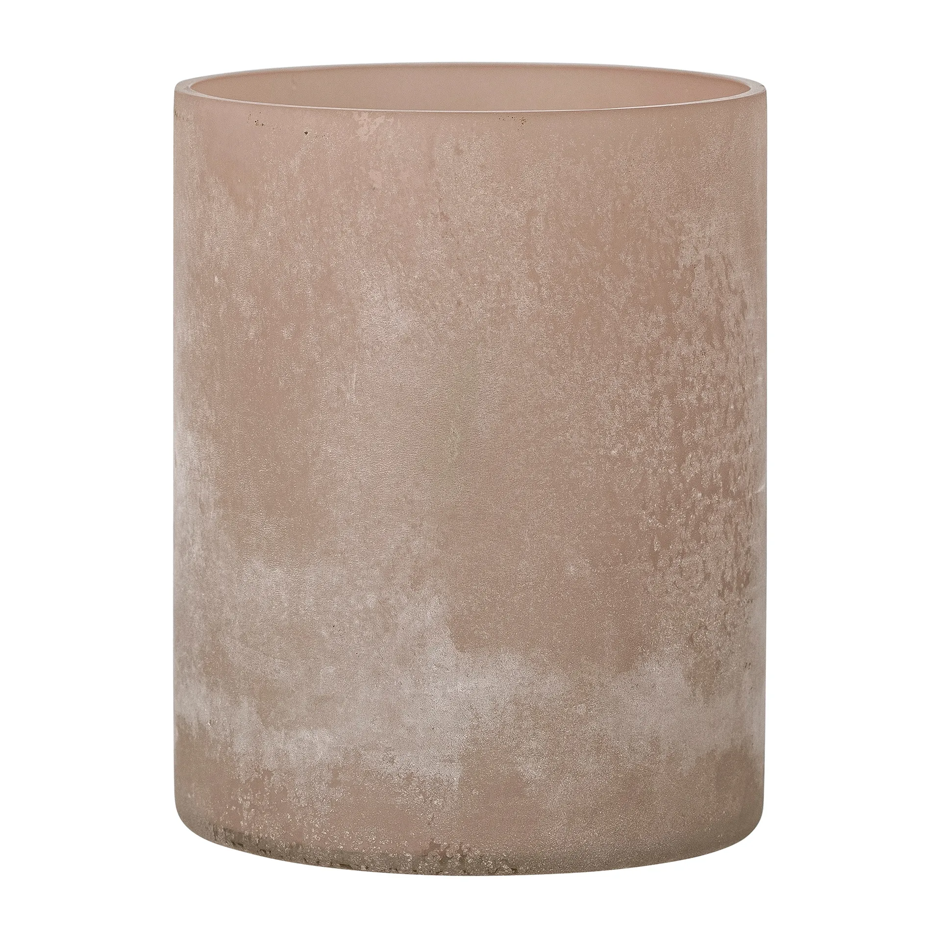 Macha lantern/vase Ø12 cm, Purple-beige Bloomingville