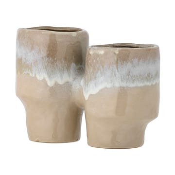 Maiak flower pot 23x16x11 cm - Brown - Bloomingville