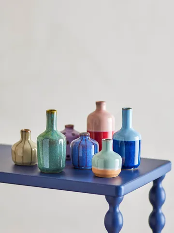 Maien vase - Multi stoneware, 7 pieces - Bloomingville