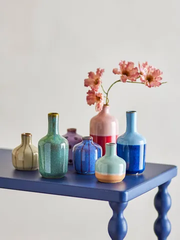 Maien vase - Multi stoneware, 7 pieces - Bloomingville