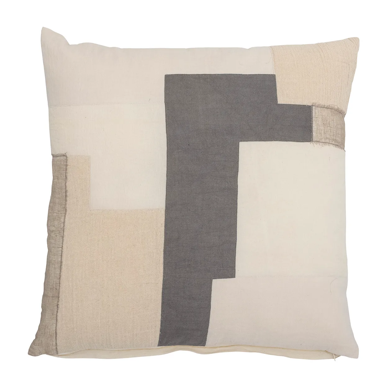 Bloomingville Maje cushion 50x50 cm Grey | Scandinavian Design | Cushions | White