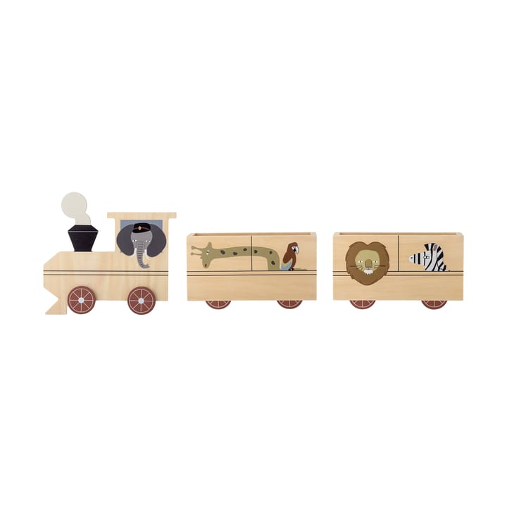 Mallen shelf 3 pieces - Train - Bloomingville