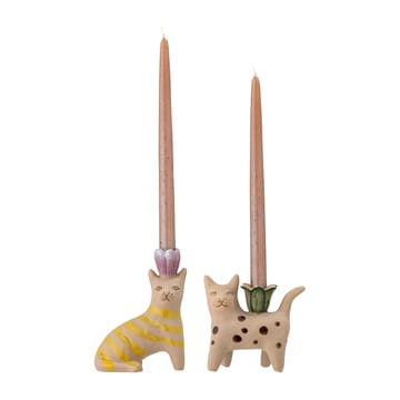 Mamie candle sticks 2 pieces - Stoneware - Bloomingville