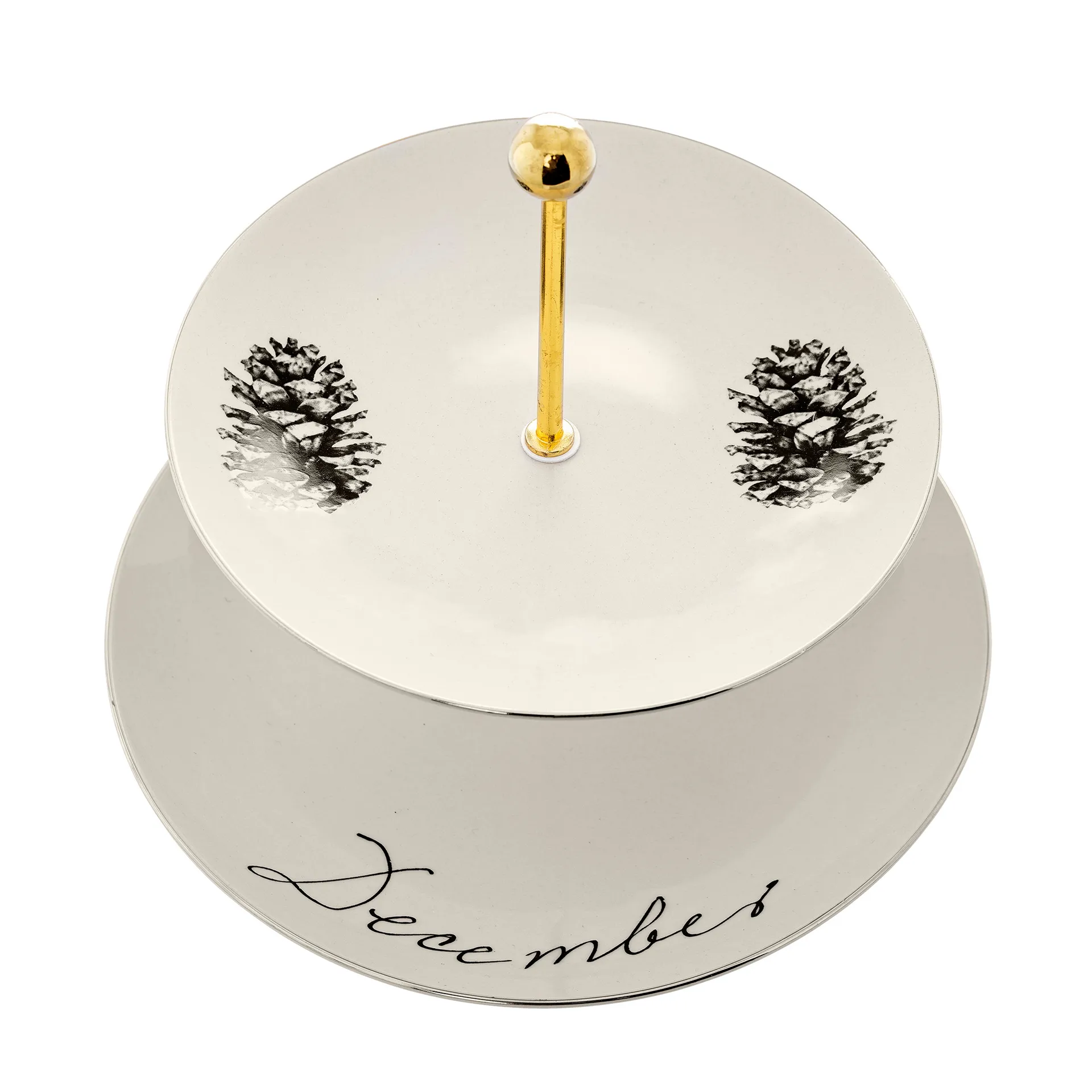 Maria cake stand, white Bloomingville