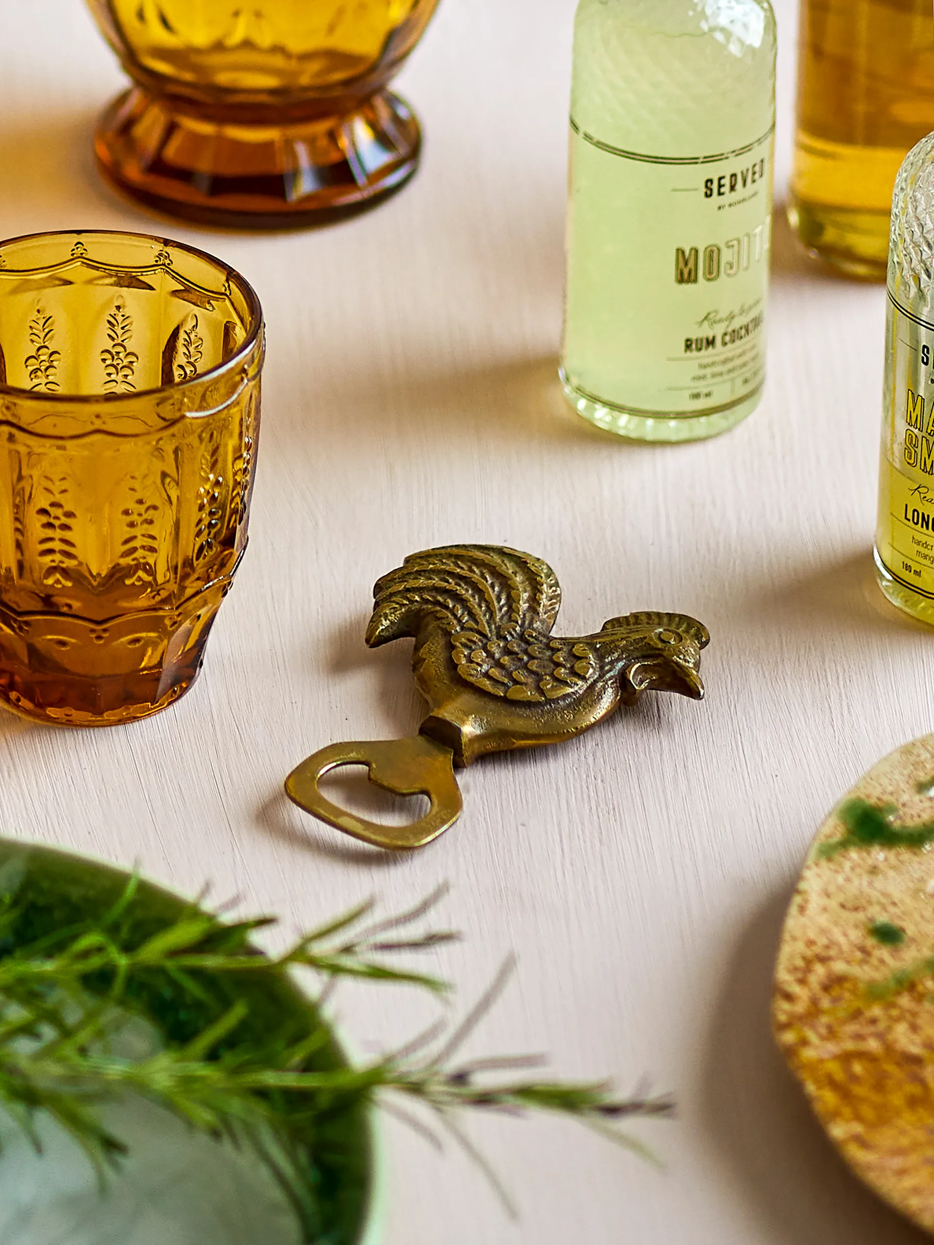 Marsha bottle opener, Gold Bloomingville