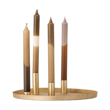 Maxime Advent candlestick Ø30 cm - Gold - Bloomingville
