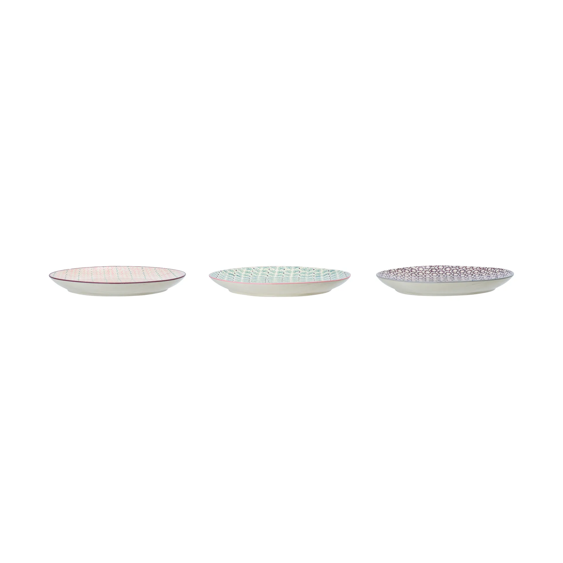 Maya plate 28 cm 3 pieces multi Bloomingville