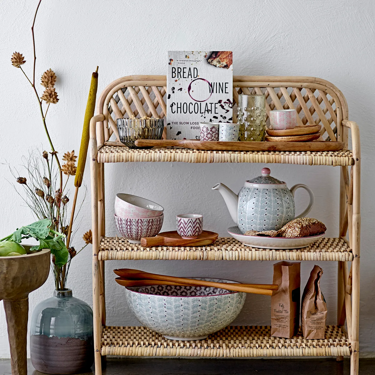 Maya plate 28 cm 3 pieces multi Bloomingville