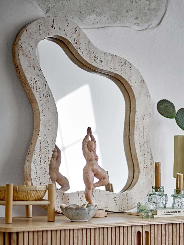 Meg wall mirror 61x76 cm, Natural Bloomingville