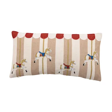 Merry-go-round cushion 30x60 cm - Nature - Bloomingville