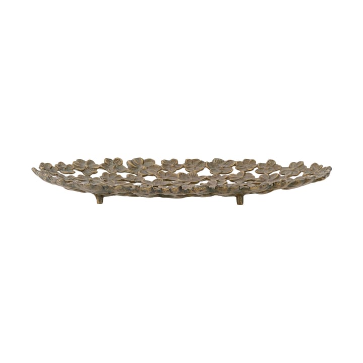 Micha decorative tray 25x43.5 cm - Gold - Bloomingville