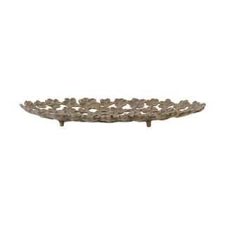 Bloomingville Micha decorative tray 25x43.5 cm Gold
