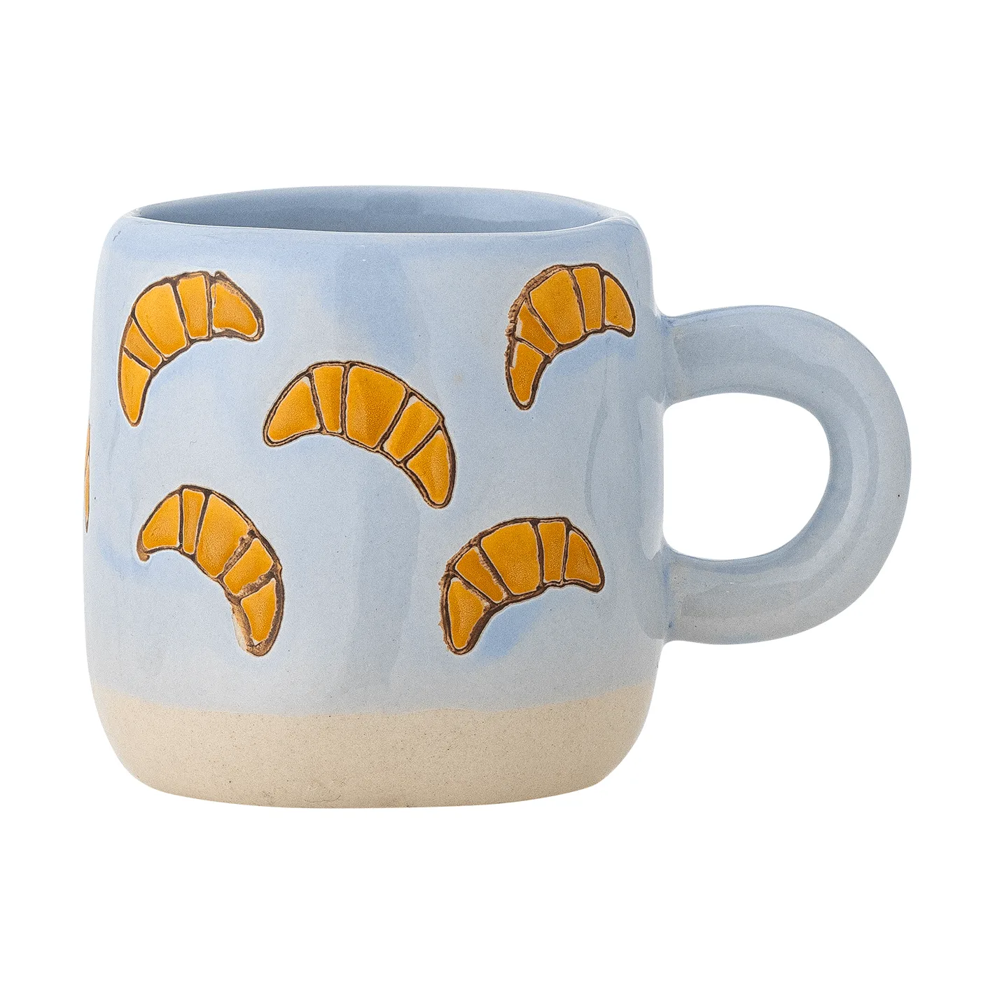 Millie cup 110 ml, Blue, croissants Bloomingville