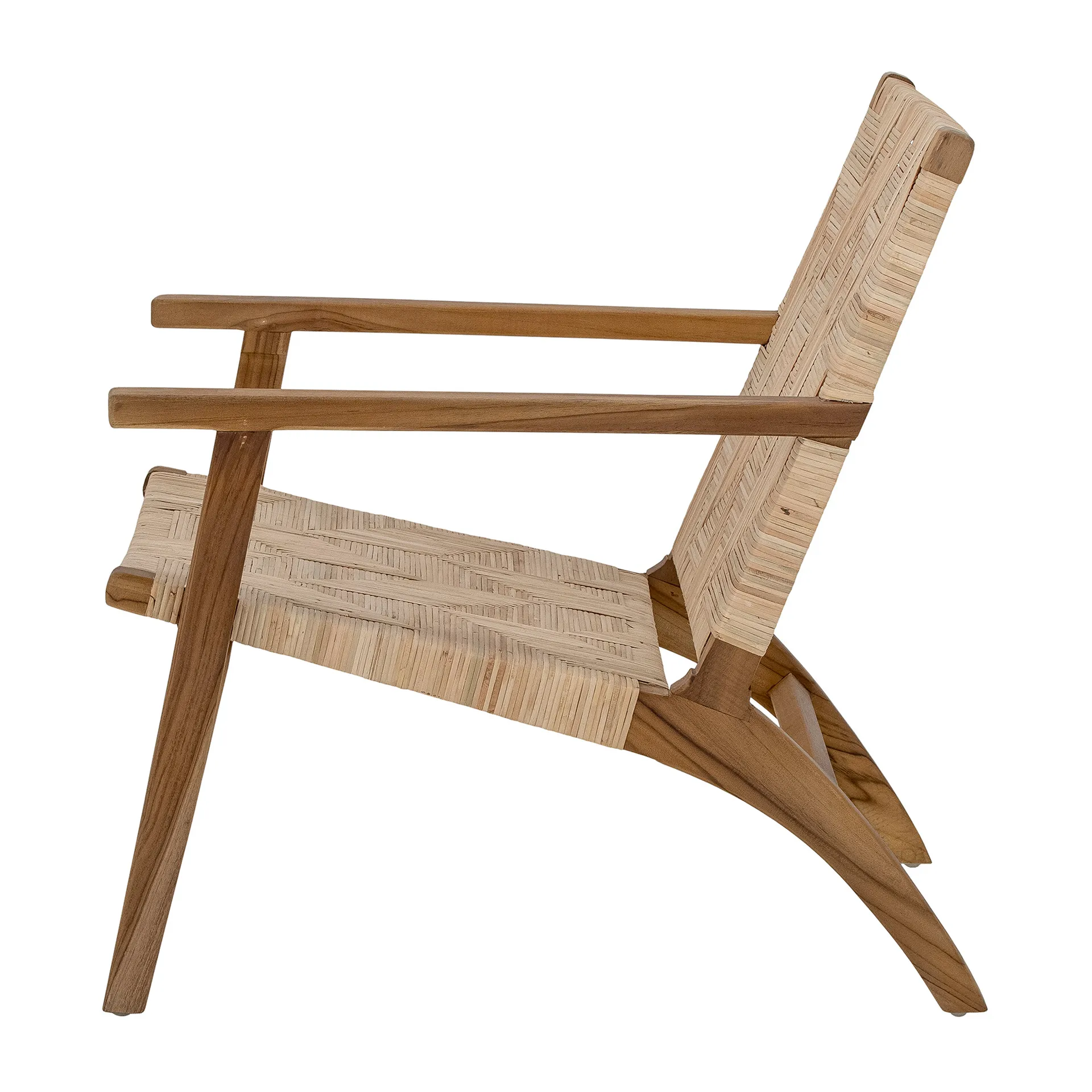 Mills lounge chair rattan, Brown Bloomingville