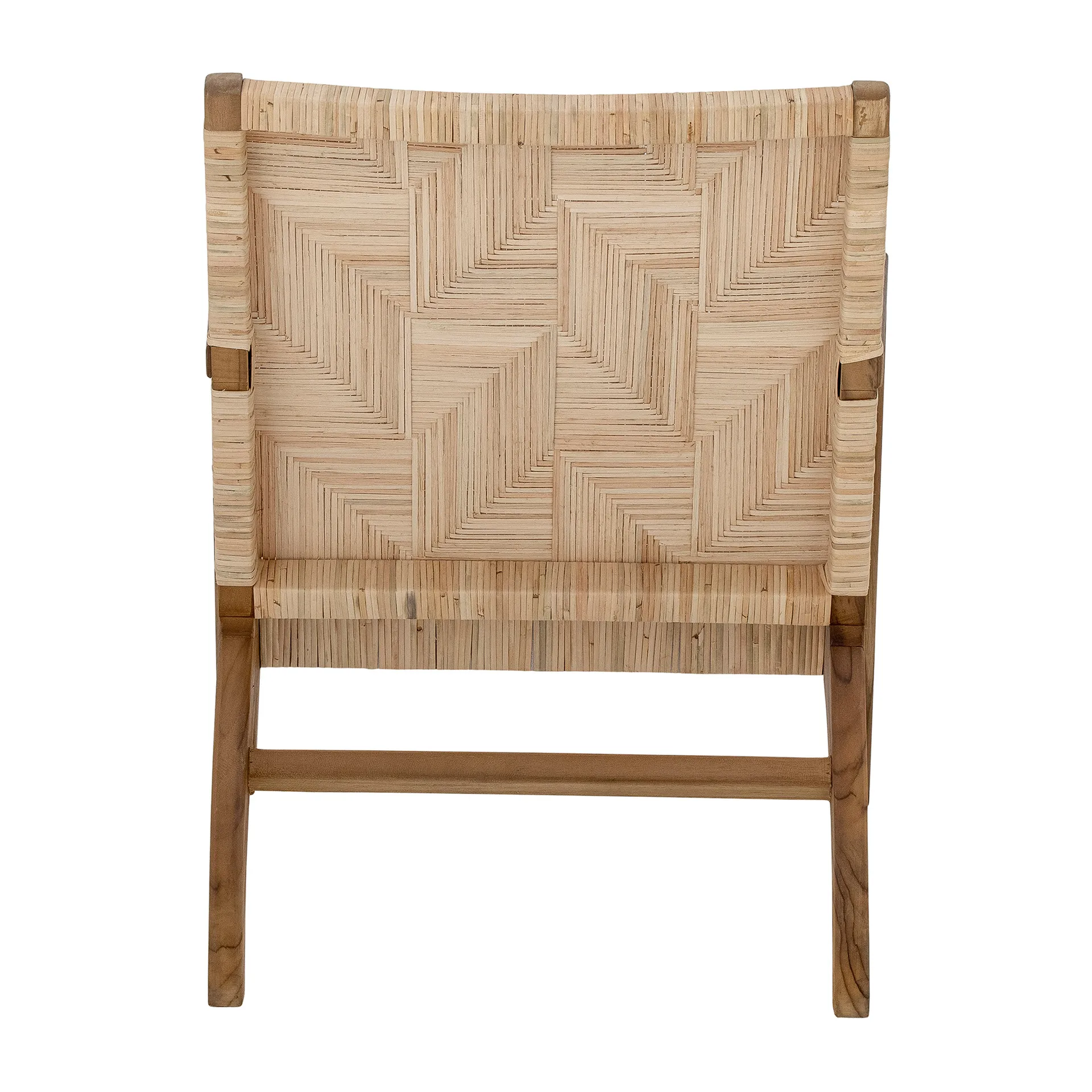 Mills lounge chair rattan, Brown Bloomingville