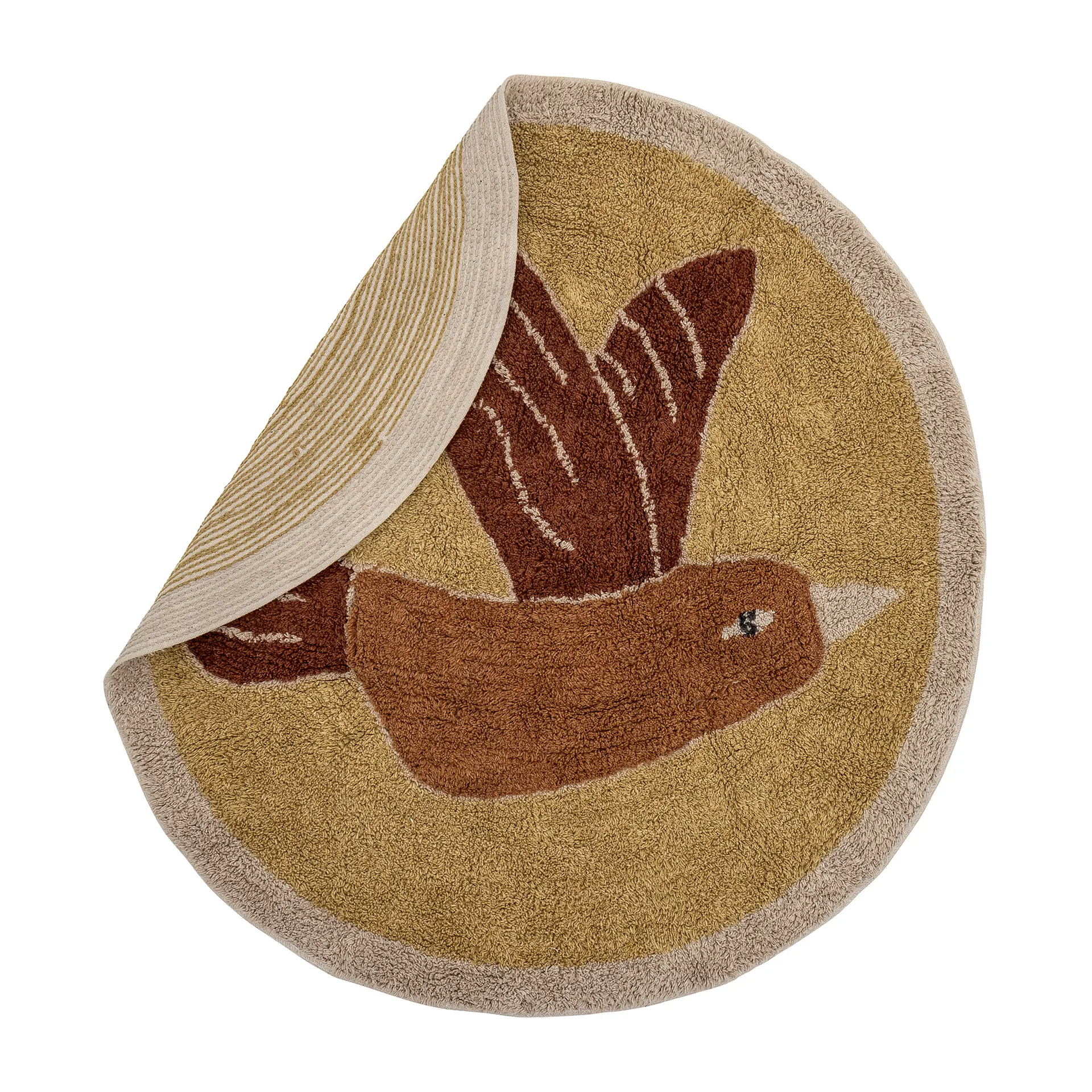 Milou rug Ø90 cm, Bird Bloomingville