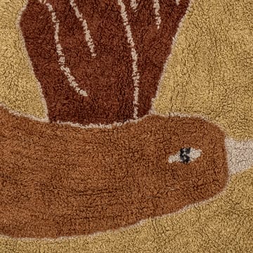 Milou rug Ø90 cm - Bird - Bloomingville