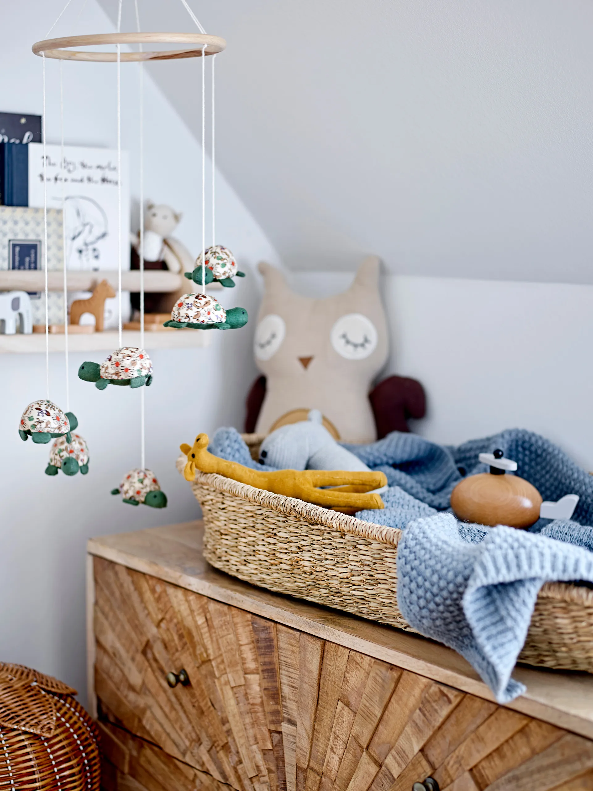 Mingus wall shelf 14x60 cm, Nature Bloomingville