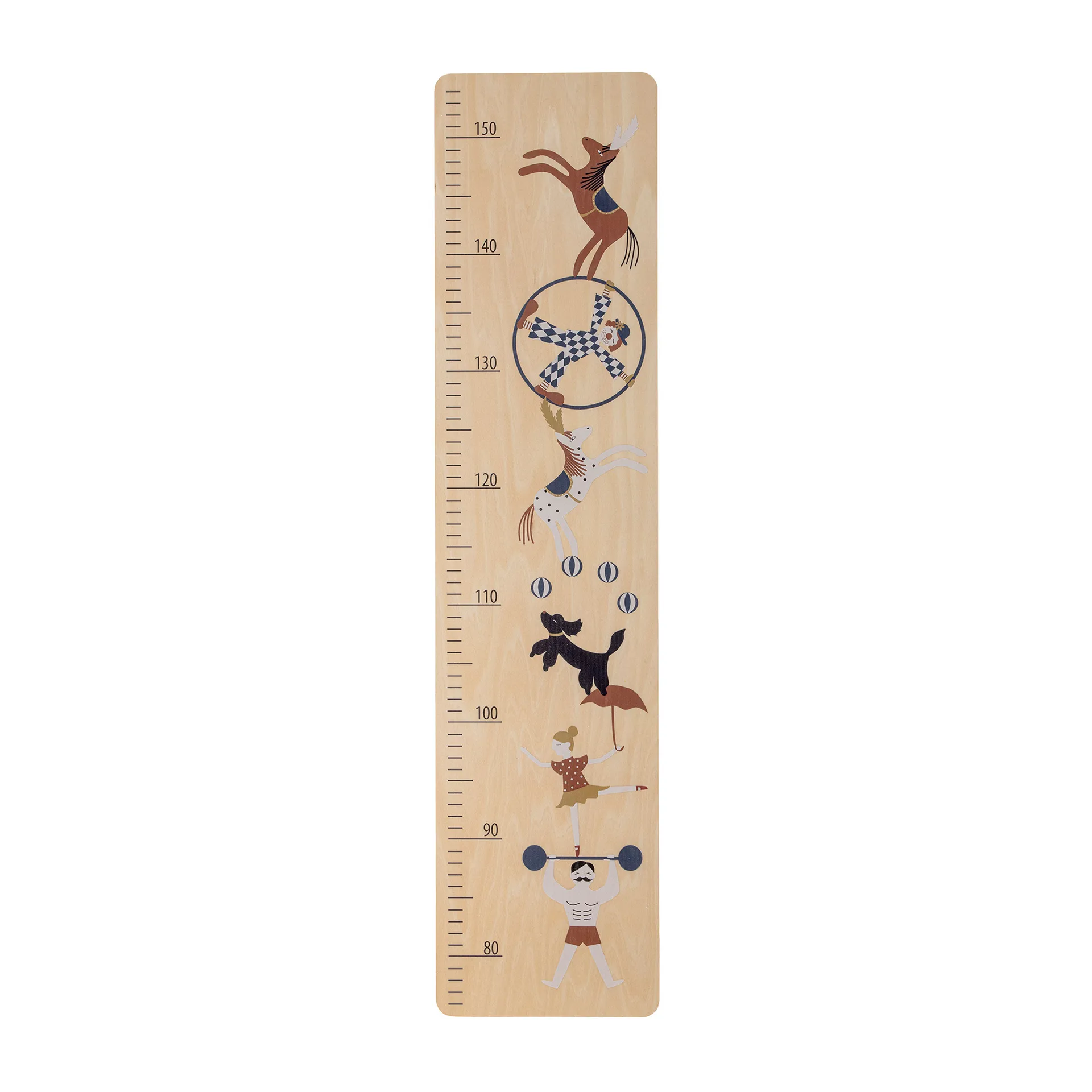 Minne measuring stick 19x80 cm, Circus Bloomingville