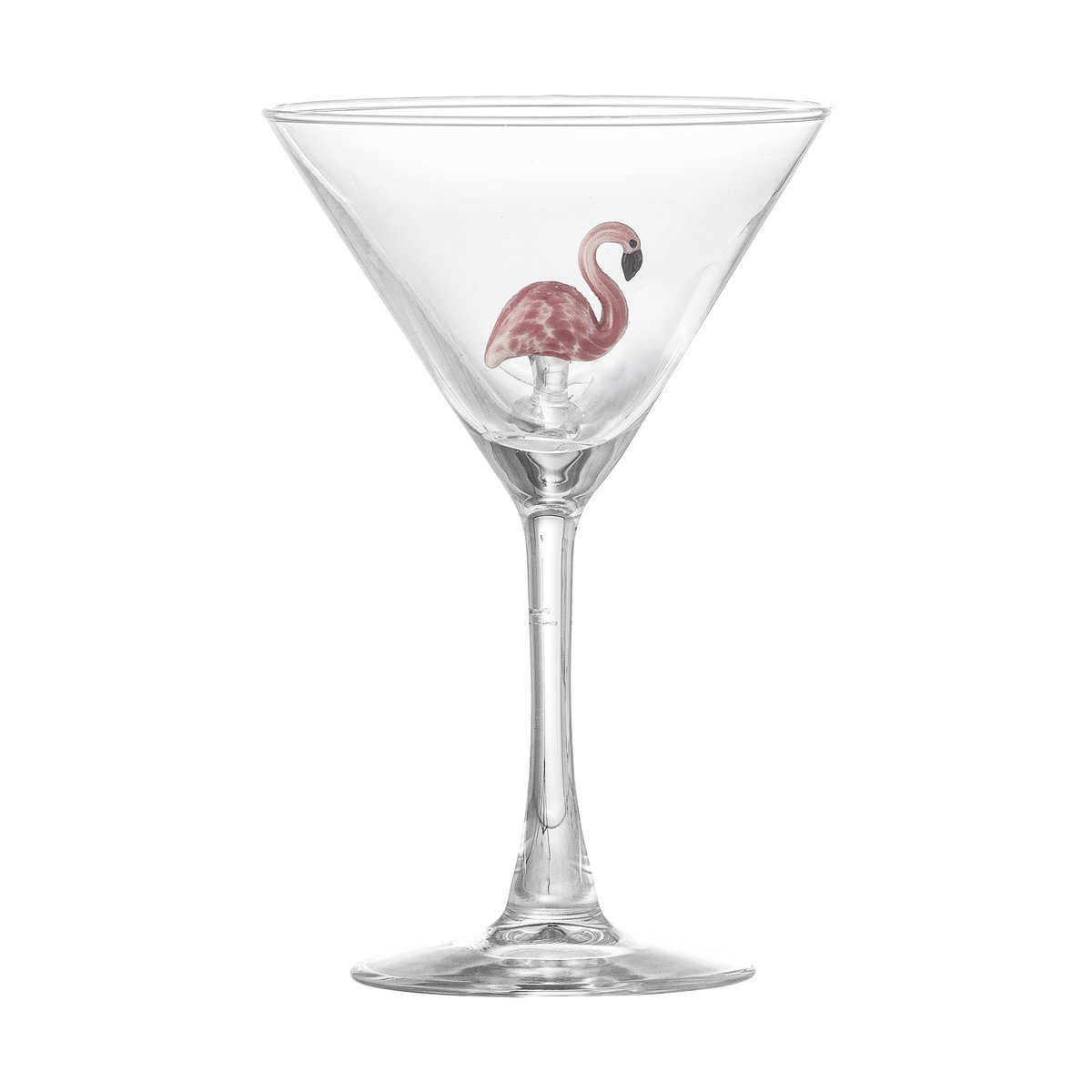 Bloomingville Misa cocktail glass 17 cl Clear-flamingo