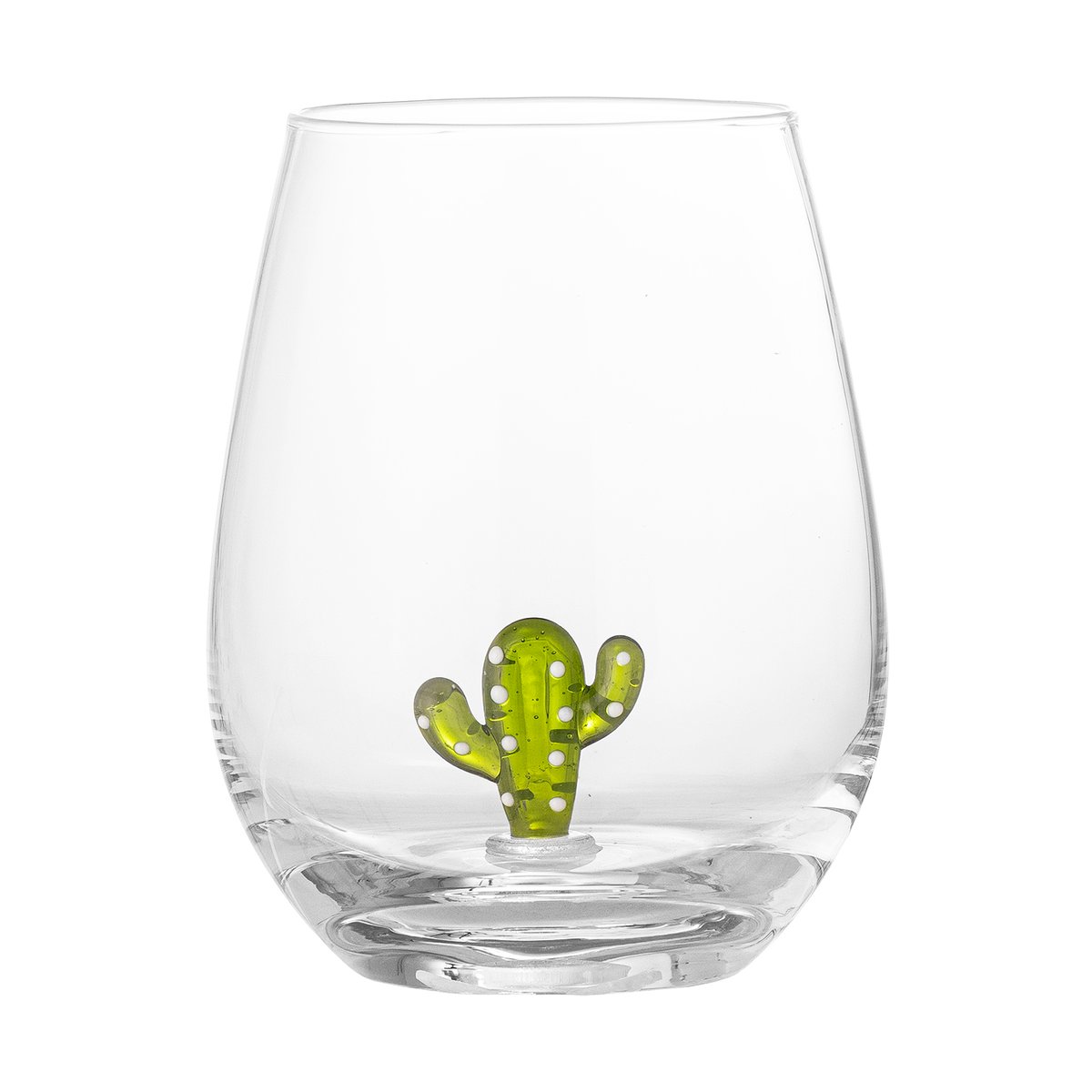 Bloomingville Misa drinking glass 56 cl Clear-cactus
