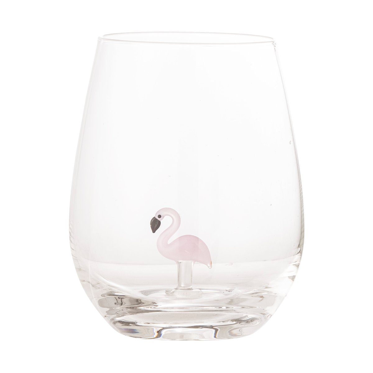 Bloomingville Misa drinking glass 56 cl Clear-flamingo