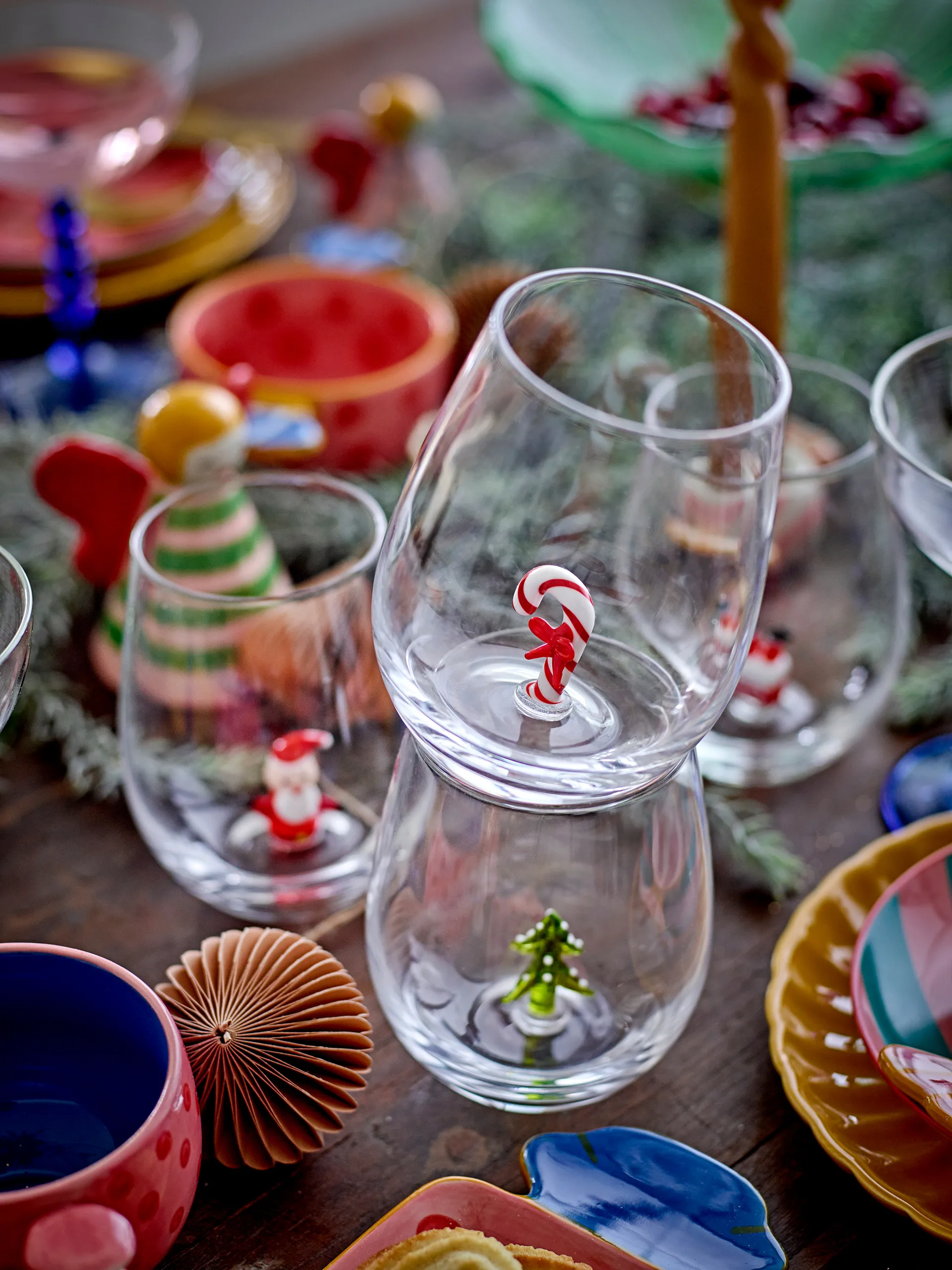 Misa drinking glasses 56 cl 4 pieces, Christmas Bloomingville