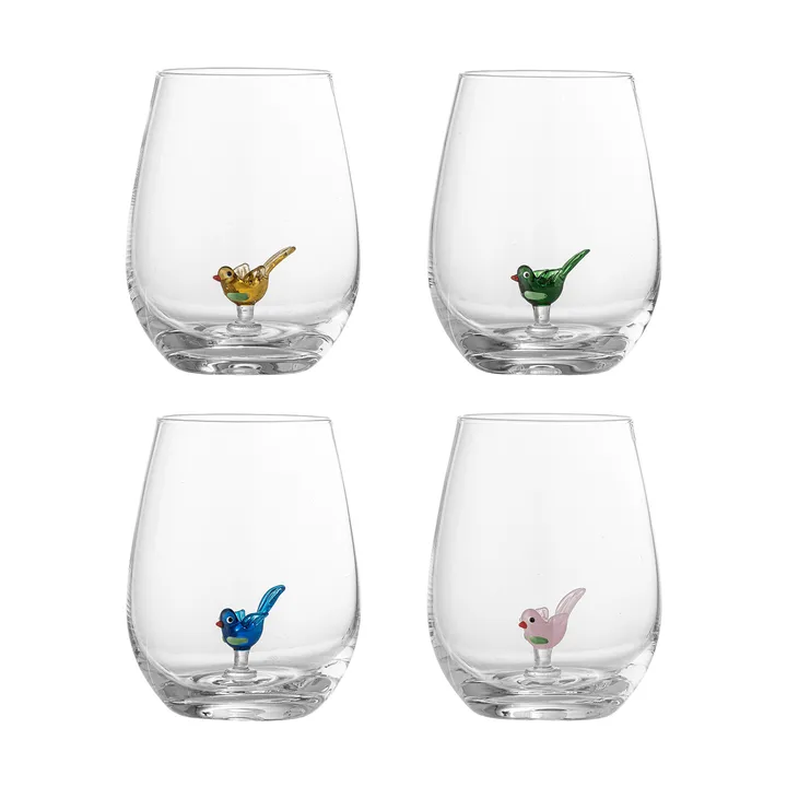 Misa drinking glasses 56 cl 4 pieces - Multipack Multi Glass - Bloomingville